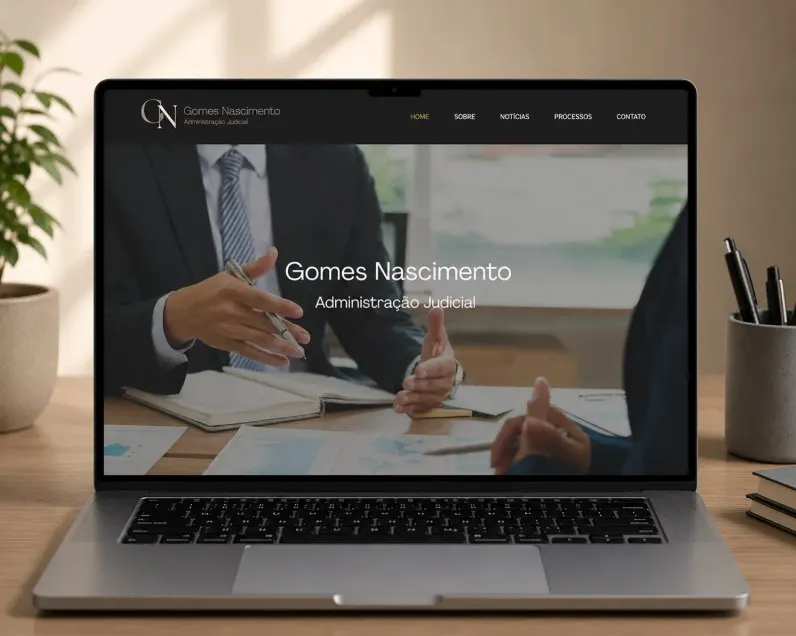 Site Gomes Nascimento Adm. Judicial