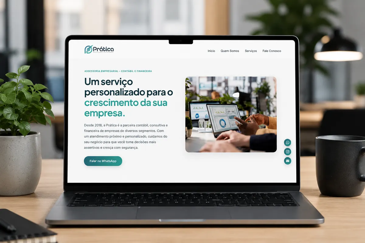 Site Prática Assessoria